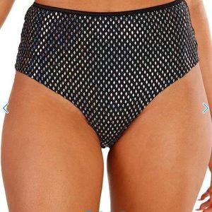 iheartraves black shiny bottoms